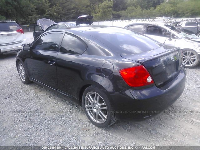 JTKDE167770199970 - 2007 TOYOTA SCION TC 黑色 照片 3