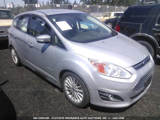 1FADP5BU7GL117809 - 2016 FORD C-MAX SEL SILVER photo 1