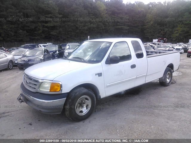 2FTRX17W94CA58853 - 2004 FORD F-150 HERITAGE CLASSIC WHITE photo 2