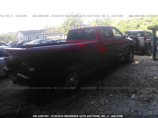 3C6TR5HT4FG573588 - 2015 RAM 2500 ST RED photo 4