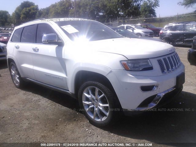 1C4RJFJG7EC444016 - 2014 JEEP GRAND CHEROKEE SUMMIT Ağ foto 1