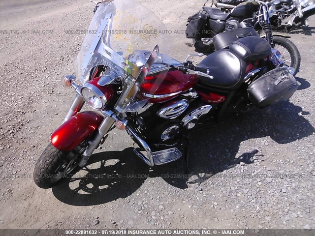 JYAVN01E3AA009042 - 2010 YAMAHA XVS950 A RED photo 2