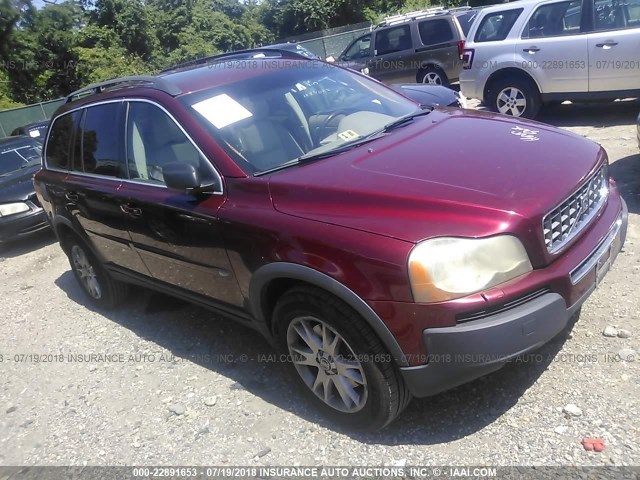 YV4CZ852361234595 - 2006 VOLVO XC90 V8 RED photo 1