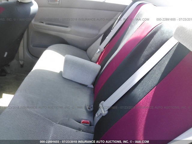 JTDBE32K530244225 - 2003 TOYOTA CAMRY LE/XLE SILVER photo 8