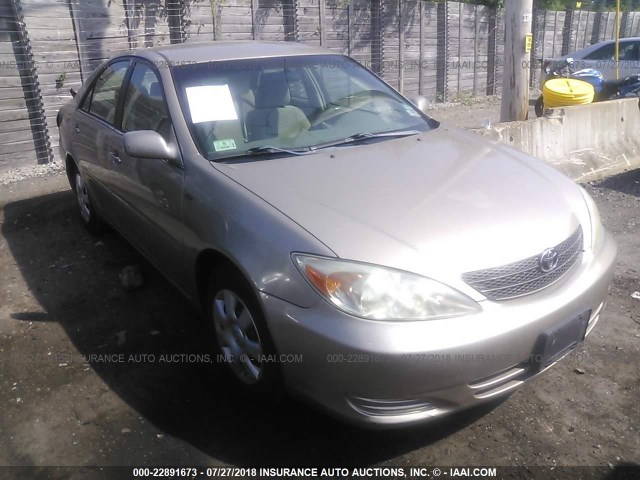 4T1BE32K42U054662 - 2002 TOYOTA CAMRY LE/XLE/SE 金色 照片 1
