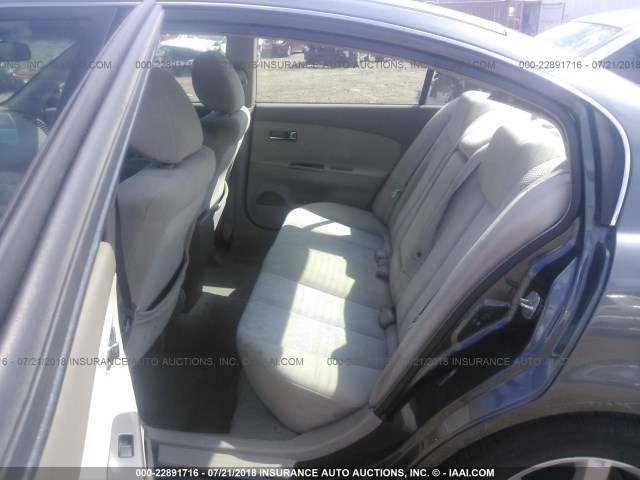 1N4AL11D06N451143 - 2006 NISSAN ALTIMA S/SL GOLD photo 8