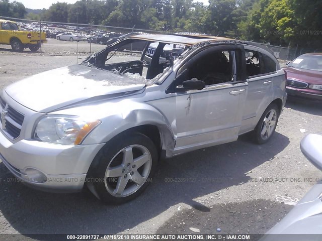 1B3HE78K58D675836 - 2008 DODGE CALIBER R/T GRAY photo 2