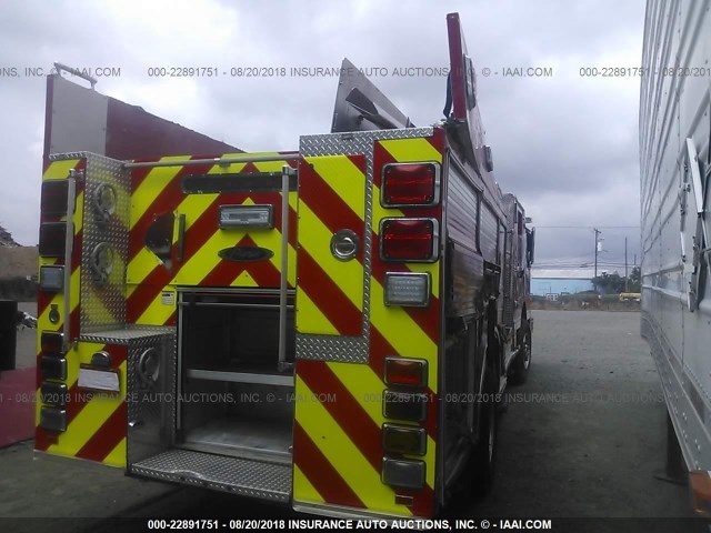 4P1BAAFF7FA015368 - 2015 PIERCE MFG. INC. FIRE TRUCK  RED photo 4