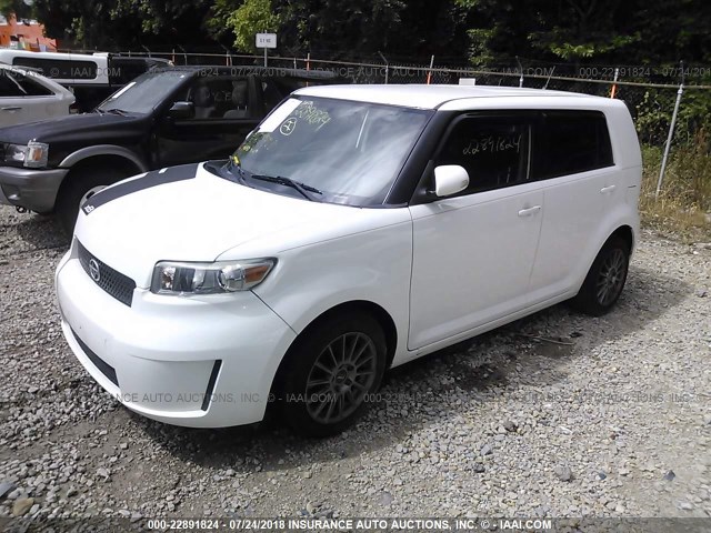 JTLKE50EX91087436 - 2009 TOYOTA SCION XB Weiß Foto 2