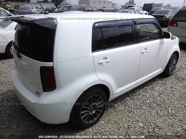JTLKE50EX91087436 - 2009 TOYOTA SCION XB Weiß Foto 4