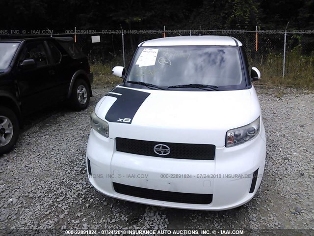 JTLKE50EX91087436 - 2009 TOYOTA SCION XB Weiß Foto 6