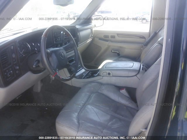 1GYEK63NX2R295966 - 2002 CADILLAC ESCALADE LUXURY შავი ფოტო 5