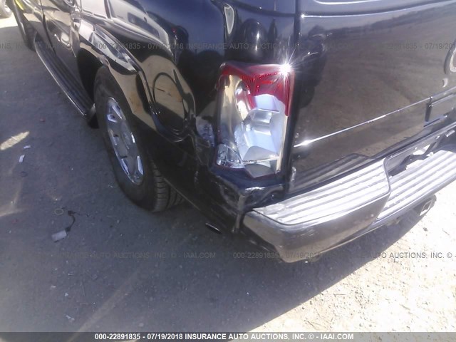 1GYEK63NX2R295966 - 2002 CADILLAC ESCALADE LUXURY შავი ფოტო 6