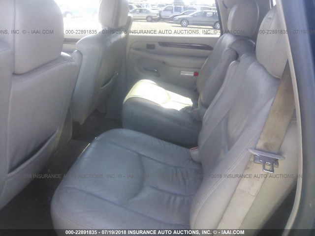 1GYEK63NX2R295966 - 2002 CADILLAC ESCALADE LUXURY შავი ფოტო 8