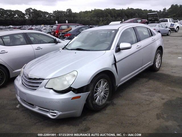 1C3LC56R38N258930 - 2008 CHRYSLER SEBRING TOURING SILVER photo 2