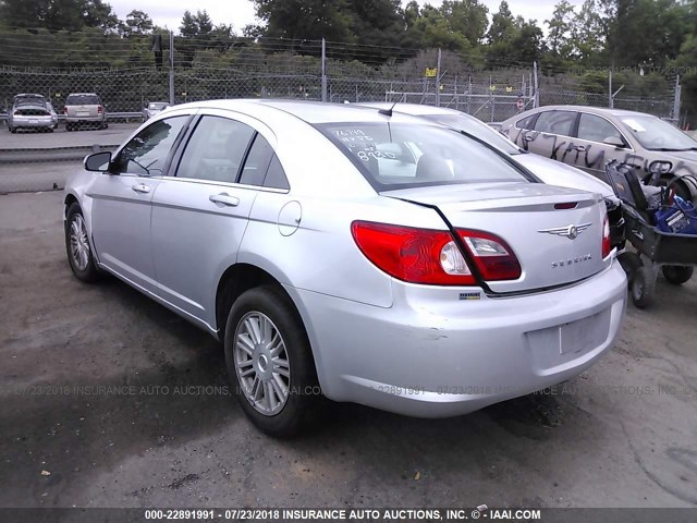 1C3LC56R38N258930 - 2008 CHRYSLER SEBRING TOURING SILVER photo 3