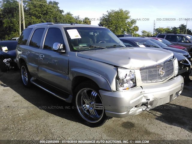 1GYEC63T95R139224 - 2005 CADILLAC ESCALADE LUXURY SILVER photo 1