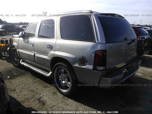 1GYEC63T95R139224 - 2005 CADILLAC ESCALADE LUXURY SILVER photo 3