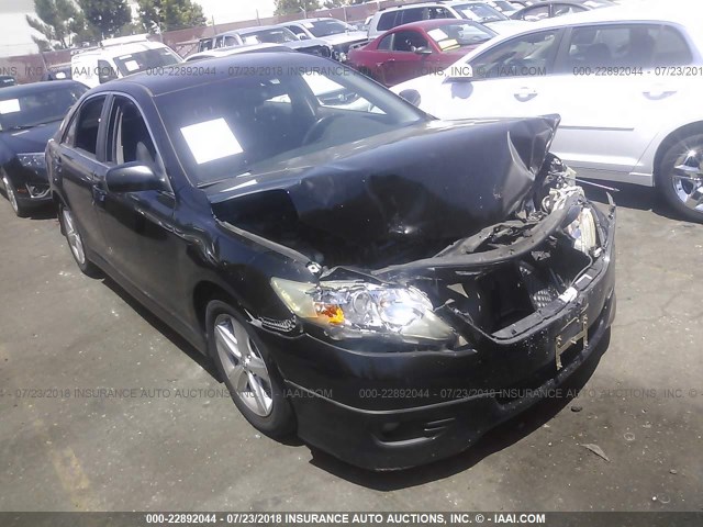 4T1BF3EK3BU166099 - 2011 TOYOTA CAMRY SE/LE/XLE BLACK photo 1