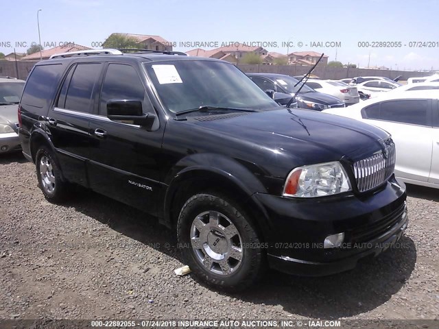 5LMFU27536LJ19124 - 2006 LINCOLN NAVIGATOR BLACK photo 1