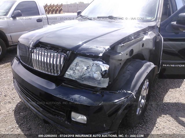 5LMFU27536LJ19124 - 2006 LINCOLN NAVIGATOR BLACK photo 6