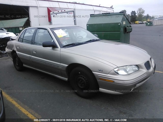 1G2NE52M4VC859204 - 1997 PONTIAC GRAND AM SE GRAY photo 1