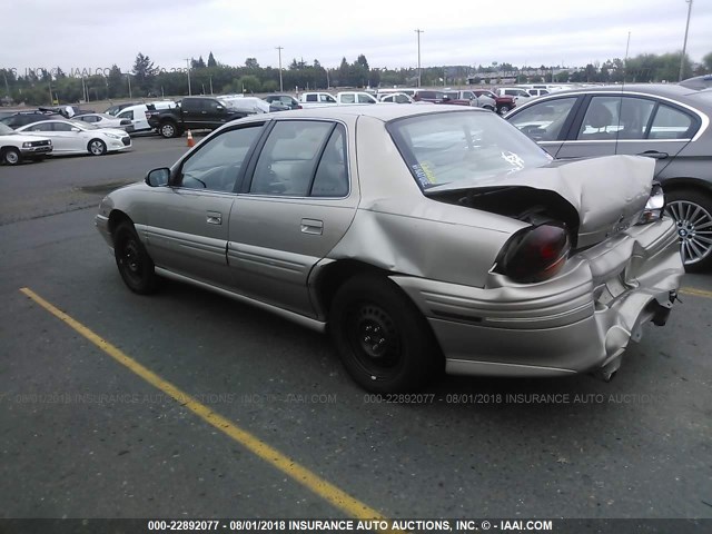 1G2NE52M4VC859204 - 1997 PONTIAC GRAND AM SE GRAY photo 3