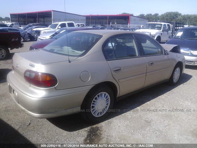 1G1ND52F34M645516 - 2004 CHEVROLET CLASSIC GOLD photo 4