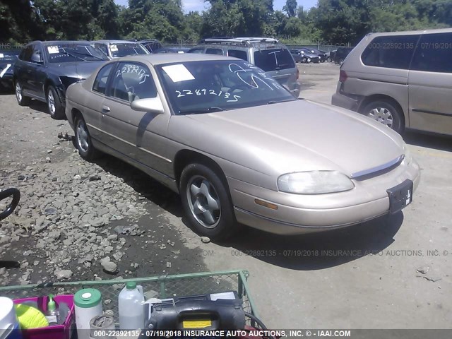 2G1WW12M4X9258965 - 1999 CHEVROLET MONTE CARLO LS GOLD photo 1