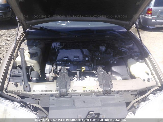 2G1WW12M4X9258965 - 1999 CHEVROLET MONTE CARLO LS GOLD photo 10