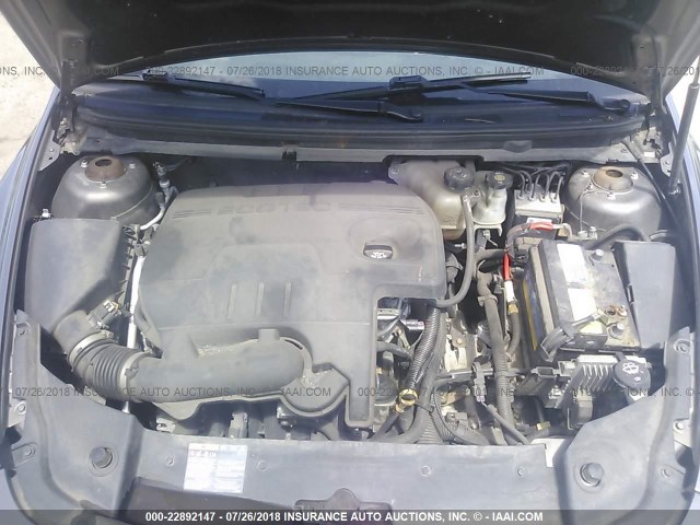 1G1ZC5EU2CF123400 - 2012 CHEVROLET MALIBU 1LT 灰色 照片 10