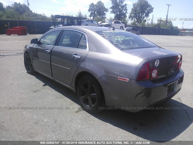 1G1ZC5EU2CF123400 - 2012 CHEVROLET MALIBU 1LT 灰色 照片 3