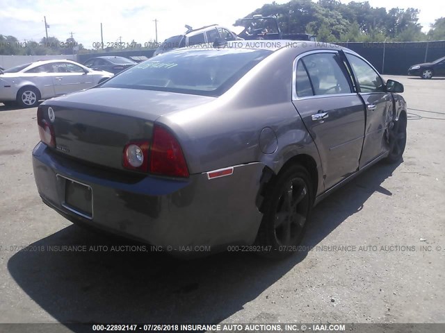 1G1ZC5EU2CF123400 - 2012 CHEVROLET MALIBU 1LT 灰色 照片 4
