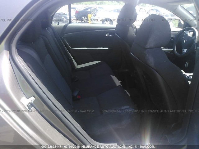 1G1ZC5EU2CF123400 - 2012 CHEVROLET MALIBU 1LT 灰色 照片 8