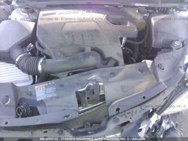 1G1ZB5E17BF295123 - 2011 CHEVROLET MALIBU LS SILVER photo 10