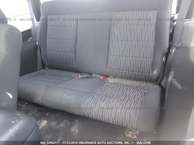 1C4AJWAG8CL198572 - 2012 JEEP WRANGLER SPORT 黑色 照片 8