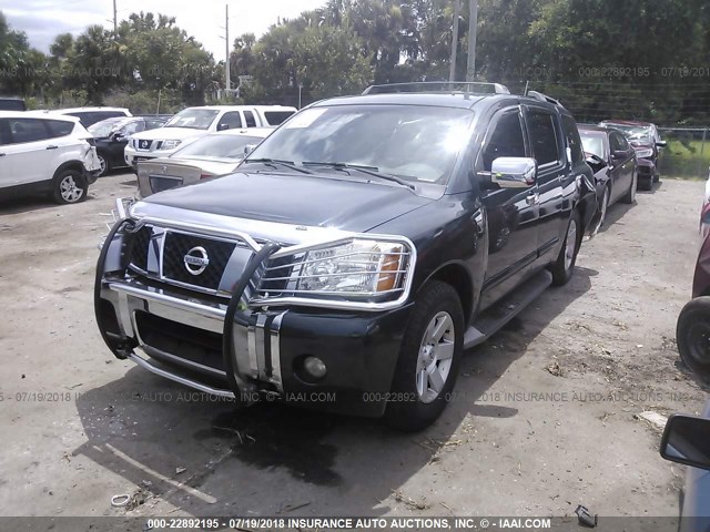 5N1AA08A94N739497 - 2004 NISSAN ARMADA SE/LE TURQUOISE photo 2