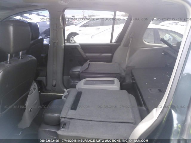 5N1AA08A94N739497 - 2004 NISSAN ARMADA SE/LE TURQUOISE photo 8