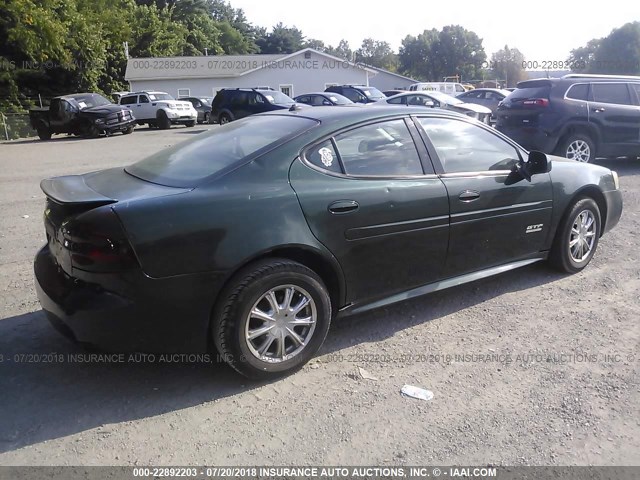 2G2WR524341297602 - 2004 PONTIAC GRAND PRIX GTP GREEN photo 4