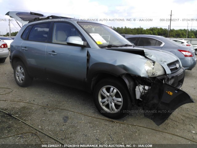 KM8JN12D56U352466 - 2006 HYUNDAI TUCSON GLS/LIMITED GREEN photo 1