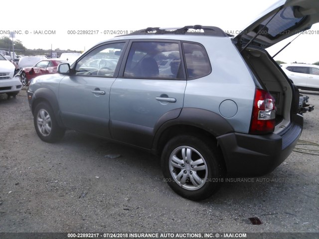 KM8JN12D56U352466 - 2006 HYUNDAI TUCSON GLS/LIMITED GREEN photo 3