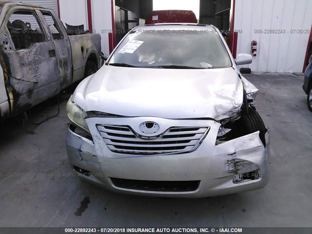 4T1BK46K49U087521 - 2009 TOYOTA CAMRY SE/LE/XLE SILVER photo 6