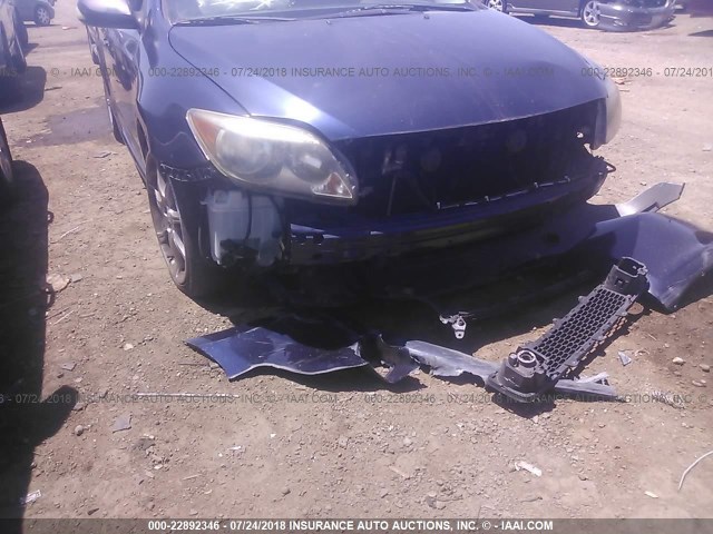 JTKDE177160108656 - 2006 TOYOTA SCION TC 蓝色 照片 6