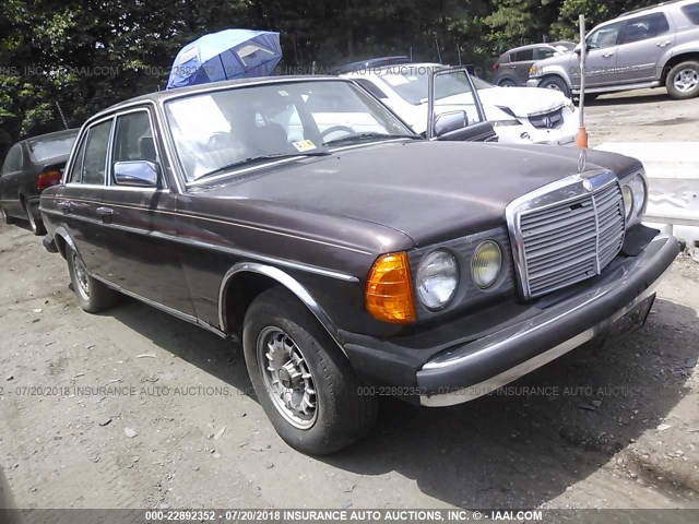 WDBAB33A7DB018508 - 1983 MERCEDES-BENZ 300 DT BROWN photo 1