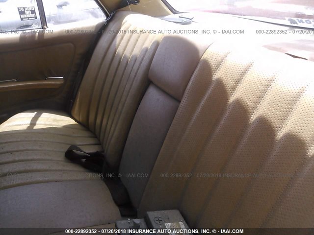 WDBAB33A7DB018508 - 1983 MERCEDES-BENZ 300 DT BROWN photo 8