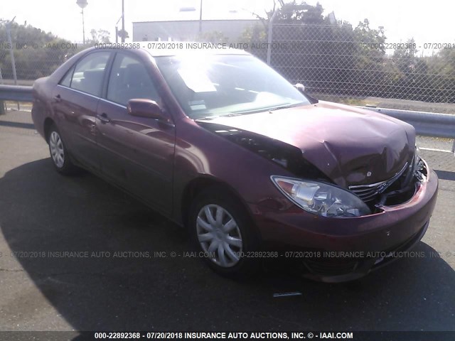 4T1BE32K05U002109 - 2005 TOYOTA CAMRY LE/XLE/SE 栗色 照片 1