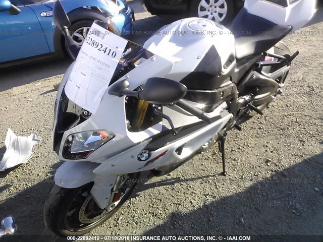 WB1051701BZV42359 - 2011 BMW S 1000 RR WHITE photo 2