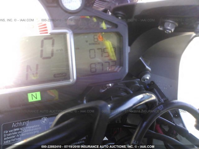 WB1051701BZV42359 - 2011 BMW S 1000 RR WHITE photo 7