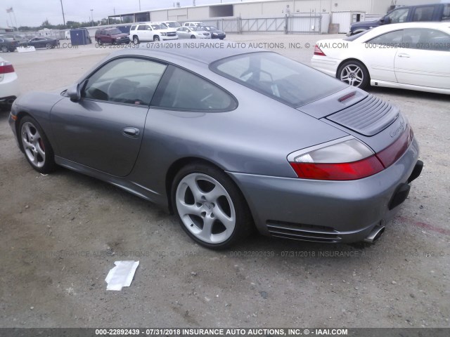 WP0AA29953S623072 - 2003 PORSCHE 911 CARRERA 2/CARRERA 4S SILVER photo 3