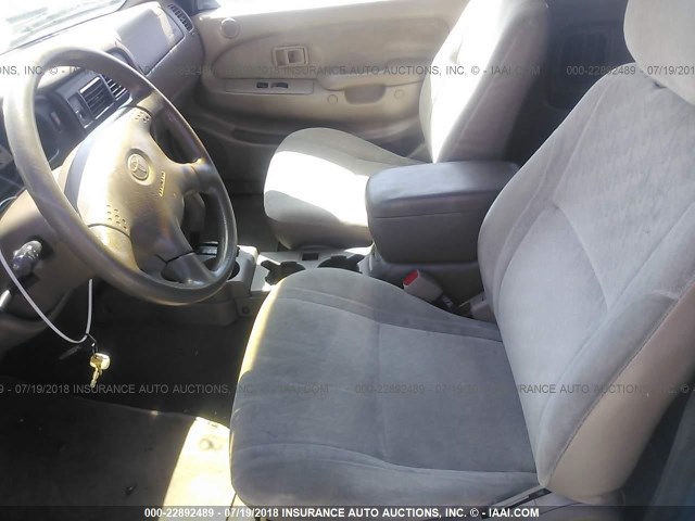 5TESN92N12Z081066 - 2002 TOYOTA TACOMA XTRACAB PRERUNNER 绿色 照片 5